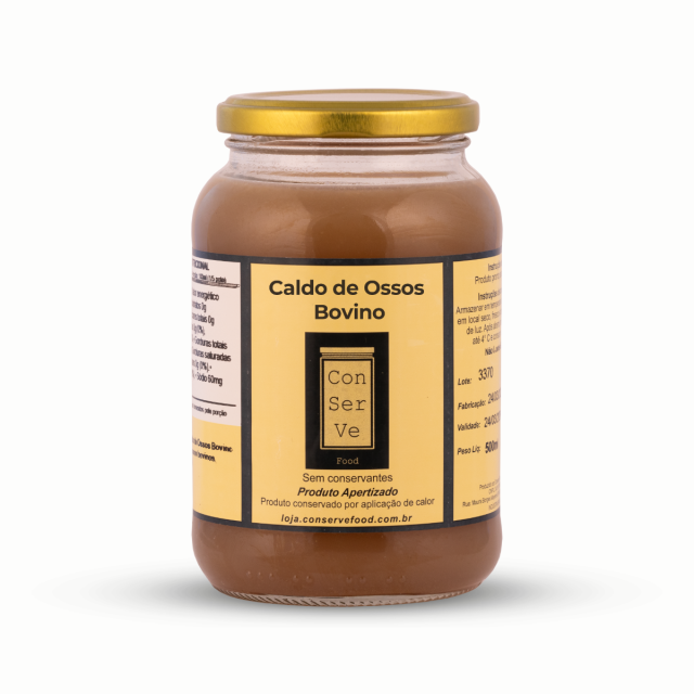 Caldo de Ossos Bovino Neutro - 500ml