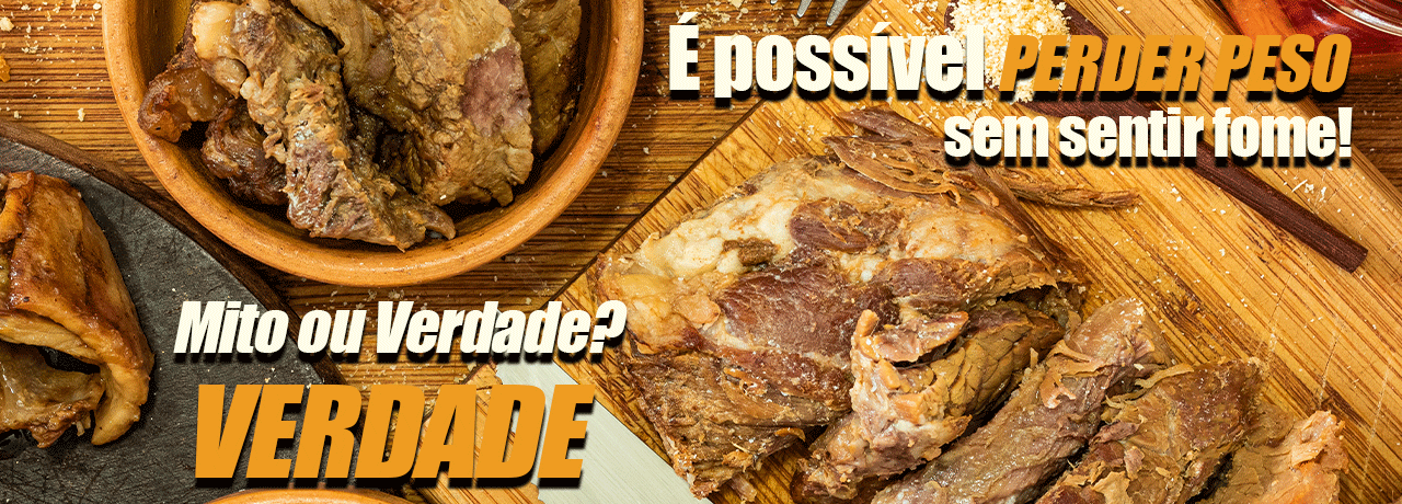 É possível perder peso sem sentir fome. Mito ou Verdade?